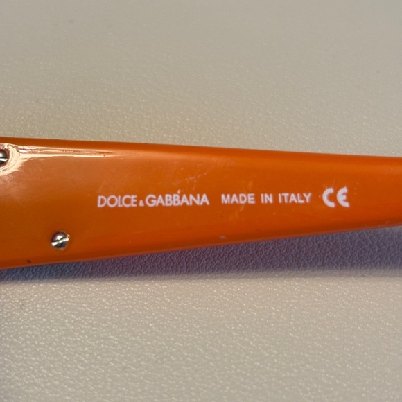 ☀️Dolce & Gabbana Orange Glasses - Picture 3 of 6